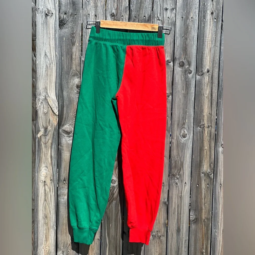 Justice Girls Grinch Colorblocked Joggers